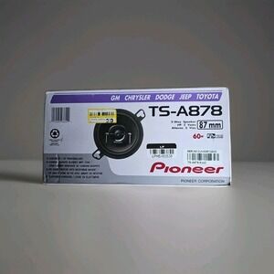 Pioneer TS-A878 A-Series 3.5-Inch 2-Way Coaxial Speakers 60 Watts Max Power